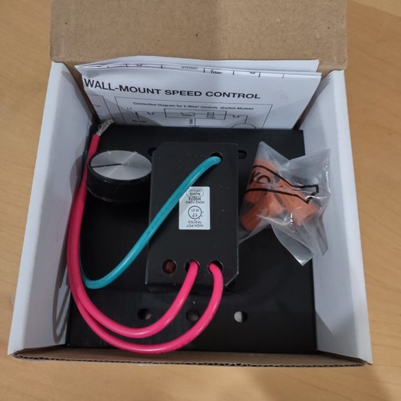 Manual Ceiling Fan Controller 10A/120V - Picture 3 of 5